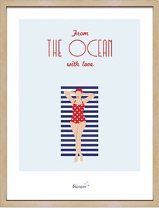 Affiche "The Ocean with love"